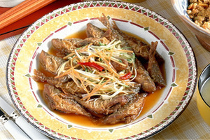 小あじの南蛮漬け