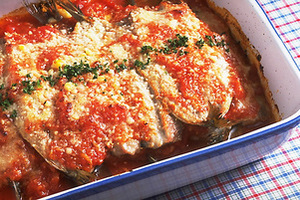 いわしのオーブン焼き