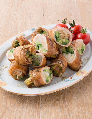 ゴーヤーの肉巻き